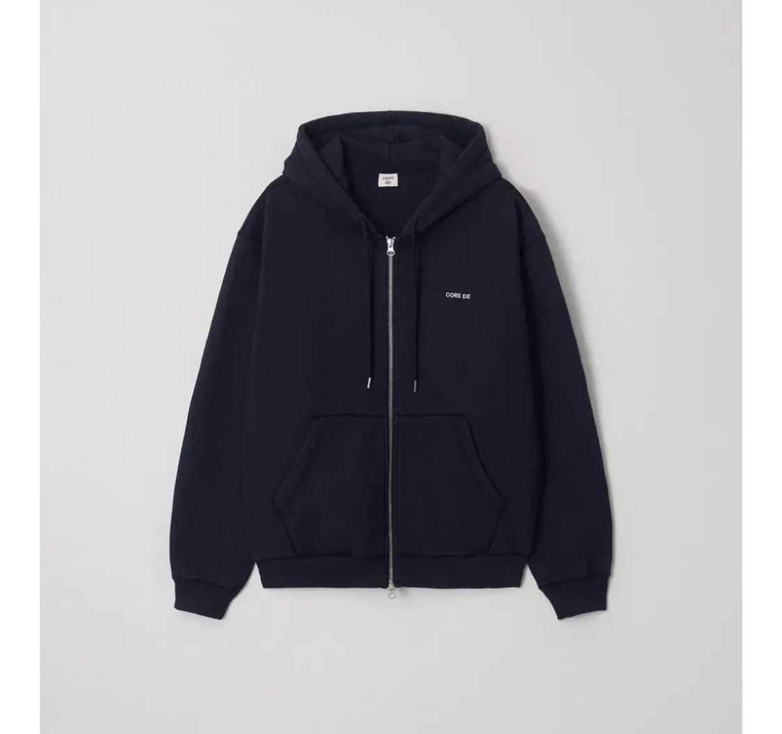 [새상품] 코어드 데이즈 후드집업 네이비 상품이미지2