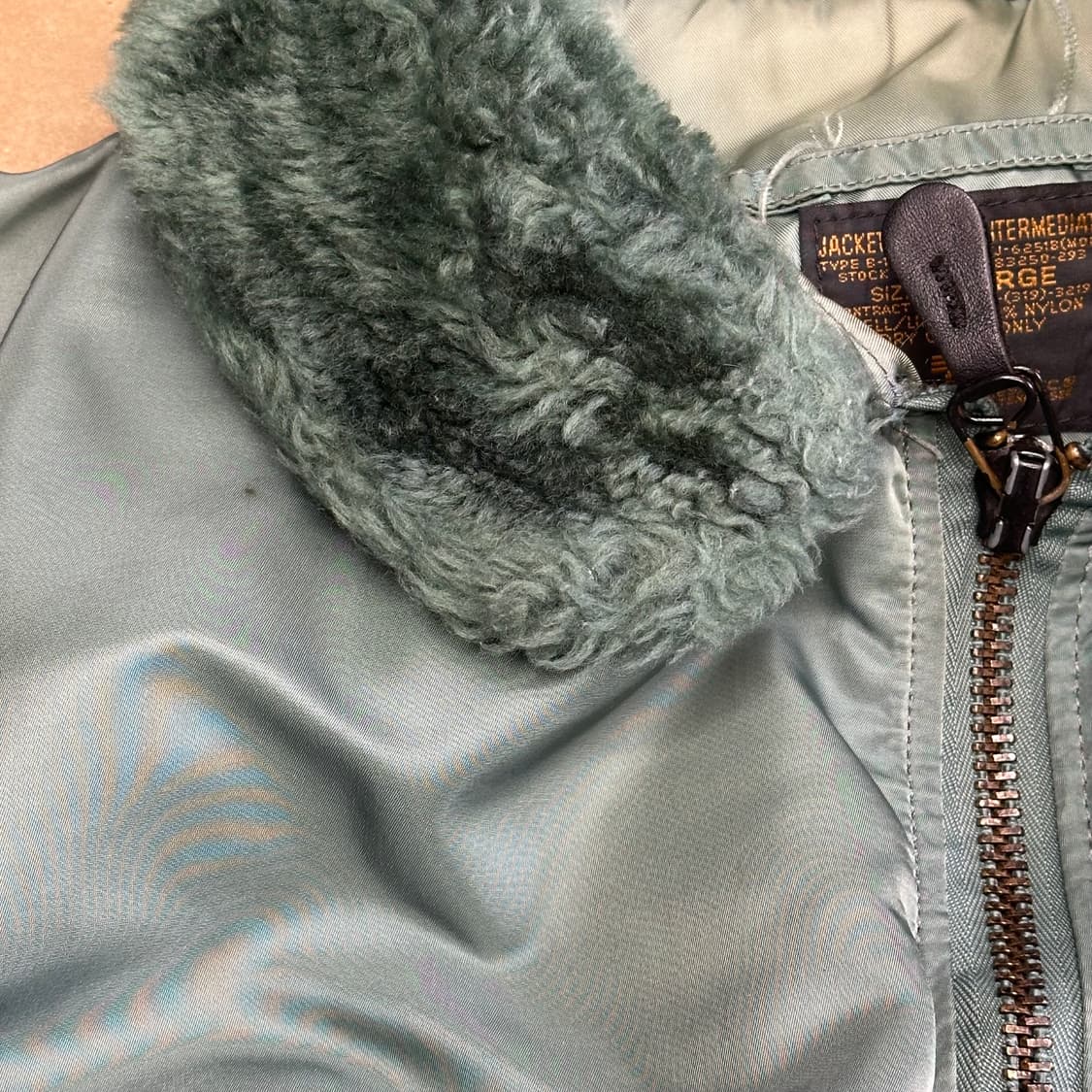 L 알파인더스트리 b-15d 항공점퍼 상품이미지7