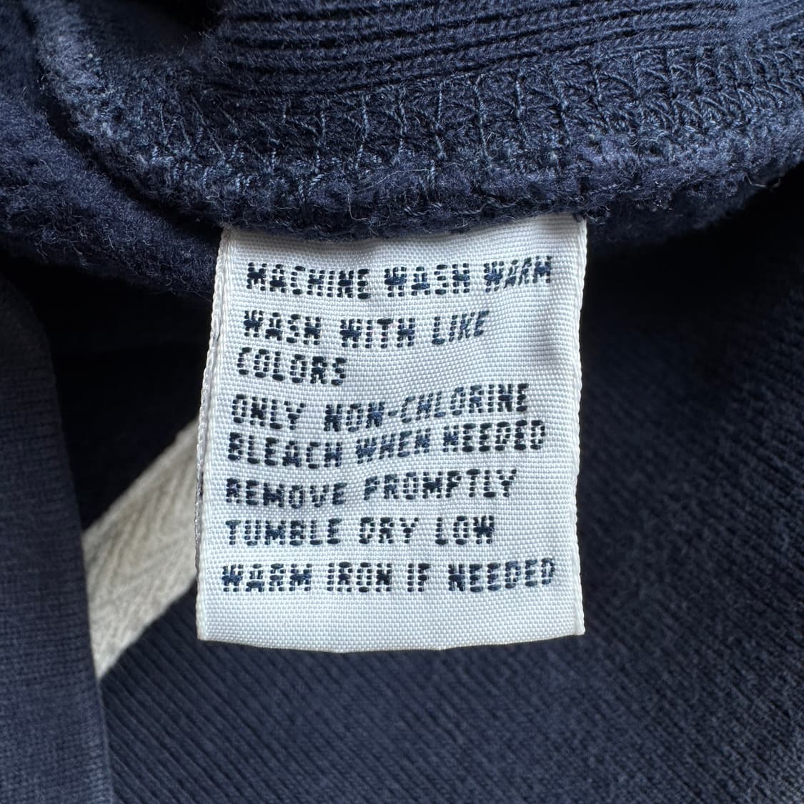 폴로 페이딩 포니 후드집업 네이비 상품이미지5