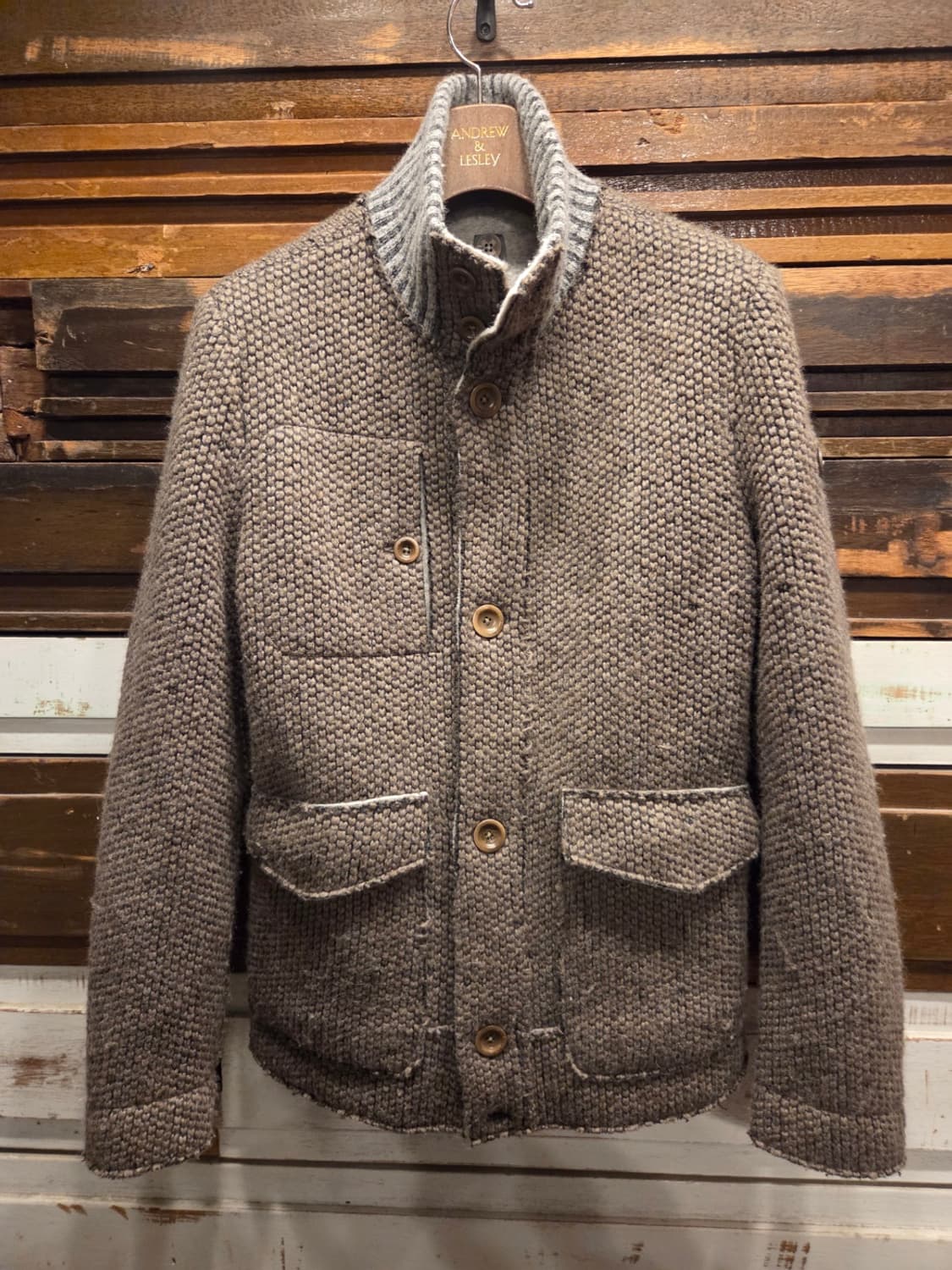 스위스 크리스 니트블루종 상품이미지9