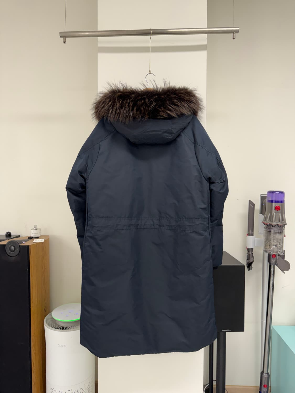 커스텀멜로우 네이비 다운 패딩 코트 상품이미지2