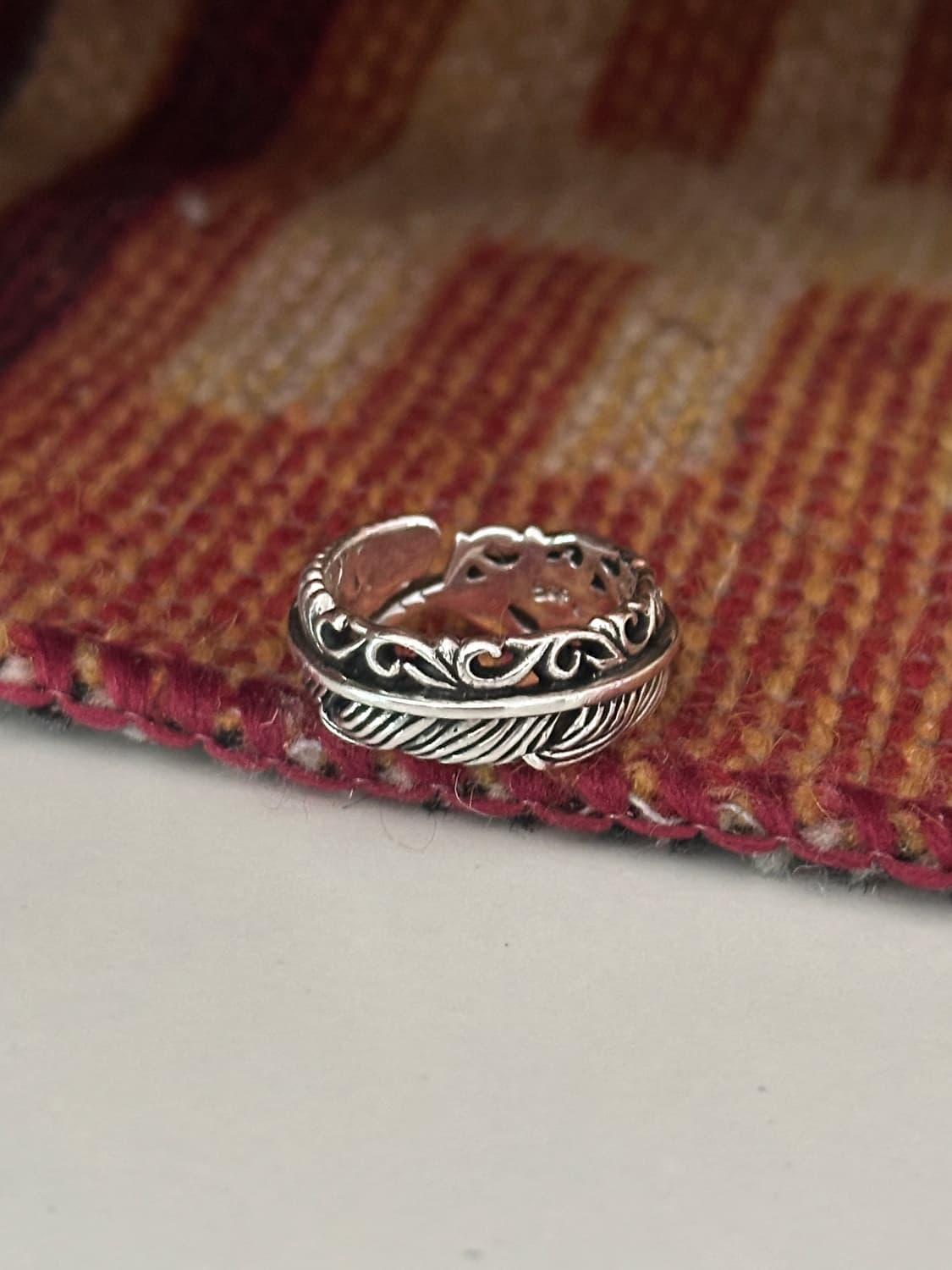 Feather 925Silver Ring🪶 상품이미지1