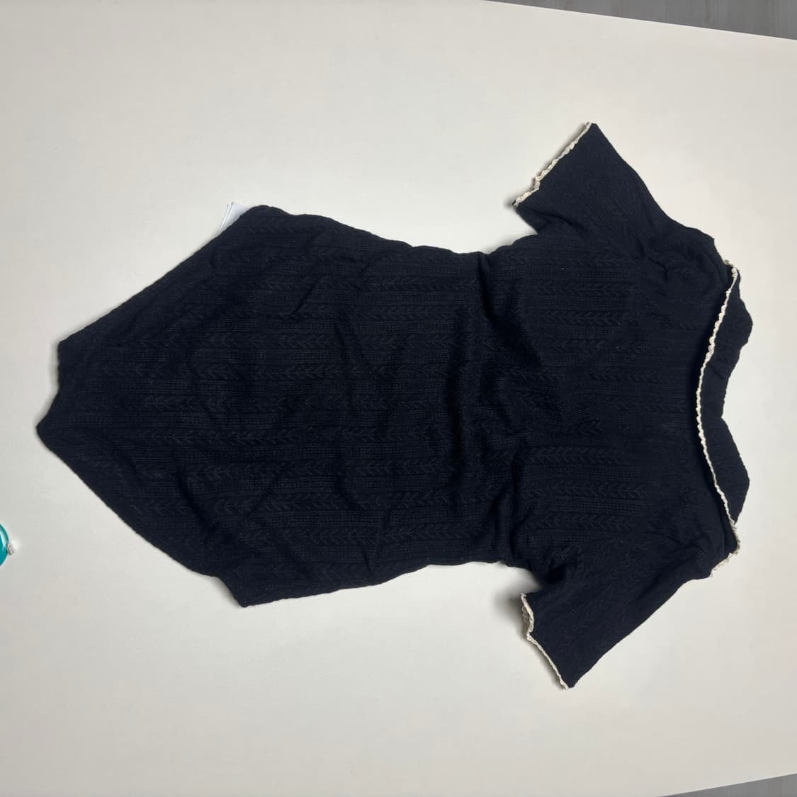 원피스 수영복 COLLAR BUTTON SWIMSUIT BLACK 상품이미지5