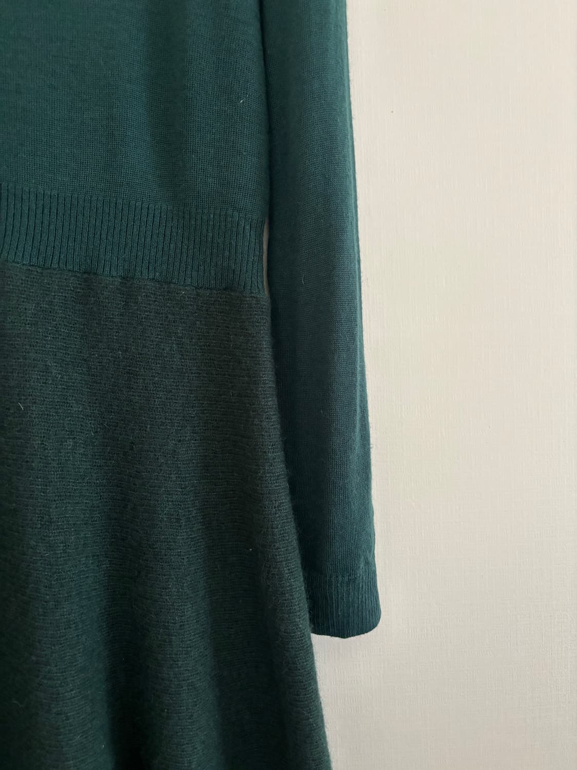 프레드페리 울 앙고라 니트 원피스 상품이미지2