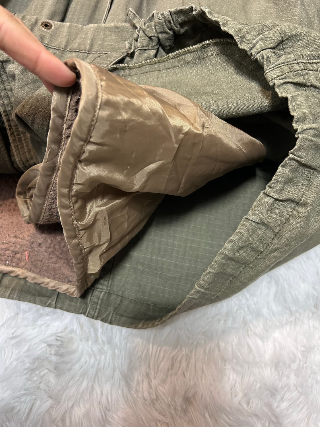 huge fur safari hunting jacket 상품이미지3