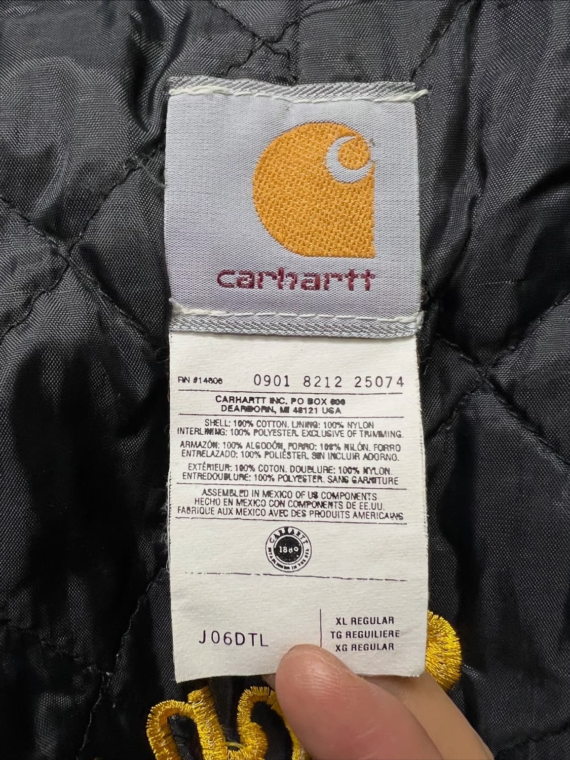 칼하트 J06 덕액티브 자캣 상품이미지6