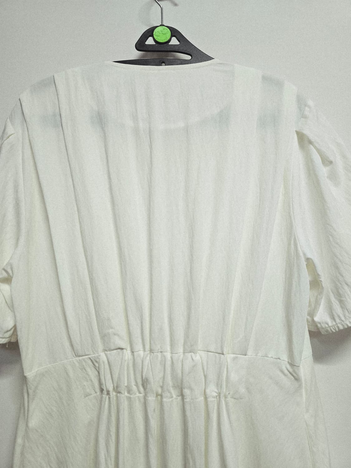 mu:i 화이트 롱 원피스 지퍼 포인트 상품이미지5