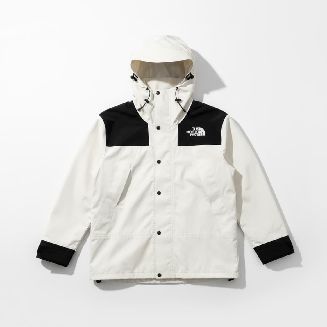 노스페이스 고어텍스 화이트 바람막이 자켓 후드 상품이미지1