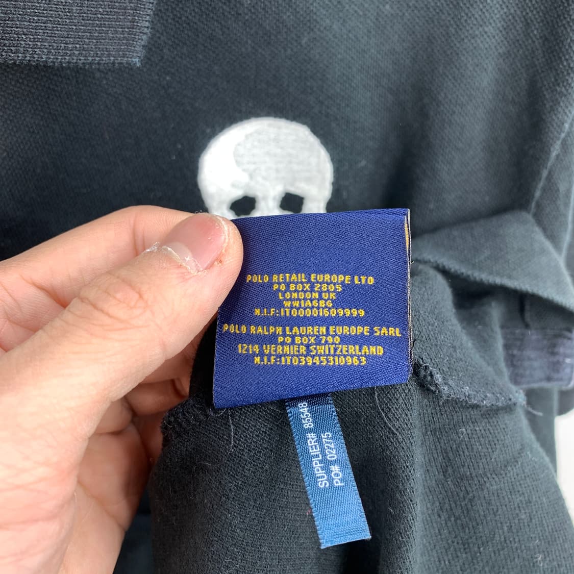 폴로 럭비라인 스컬로고 PK카라티 상품이미지9