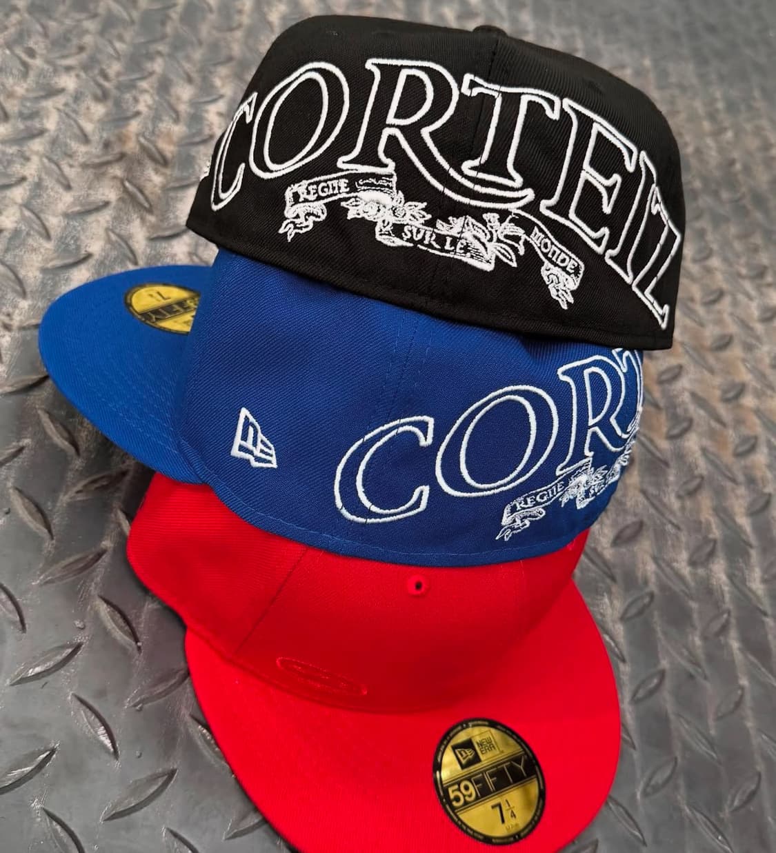 Corteiz x newera 59fifty 코르테이즈 뉴에라 (블랙) 상품이미지1