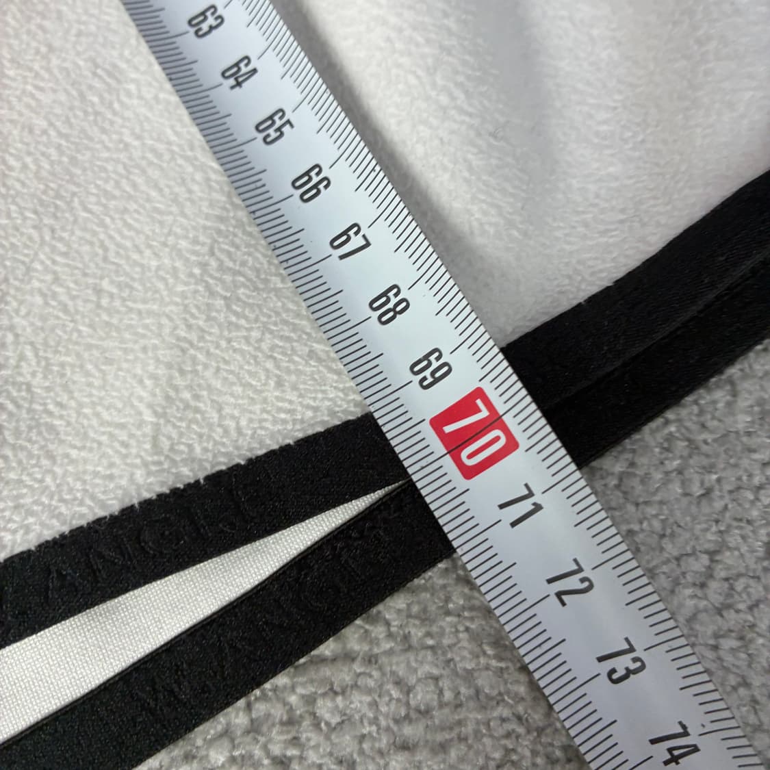 디스커버리 화이트 하프집업 플리스 m 상품이미지5