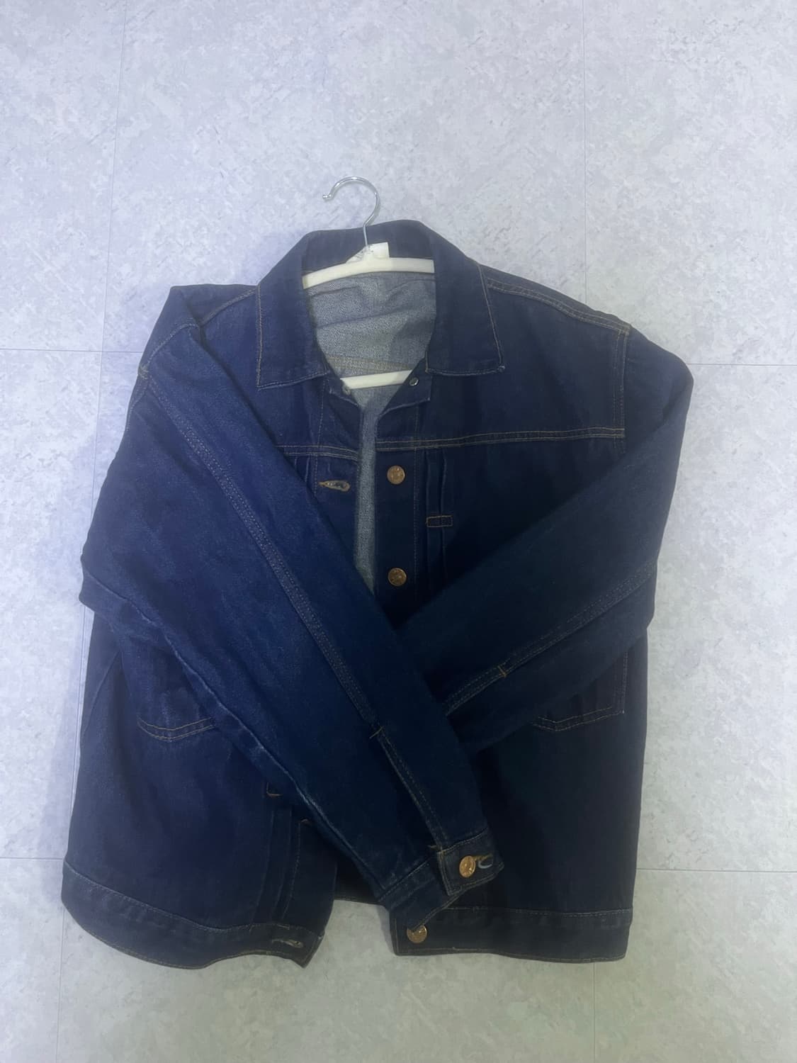 빈티지 크롭 데님자켓 상품이미지2