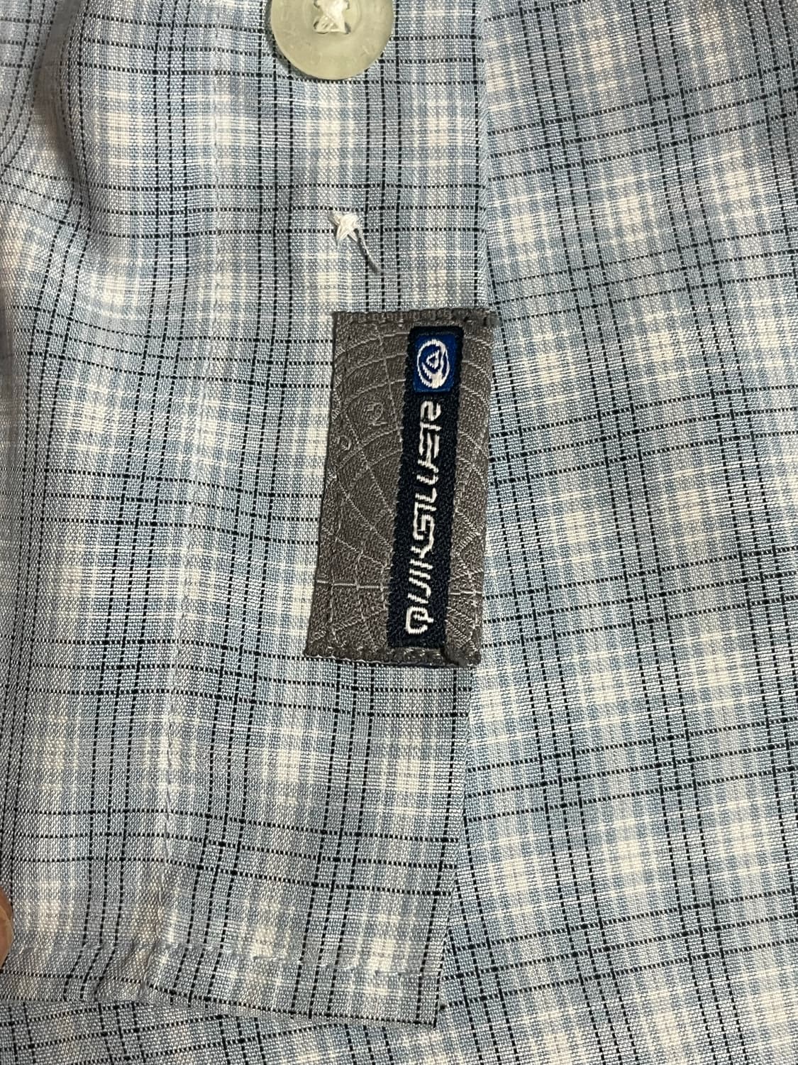 QUIKSILVER 체크 반팔 셔츠 XL 상품이미지5