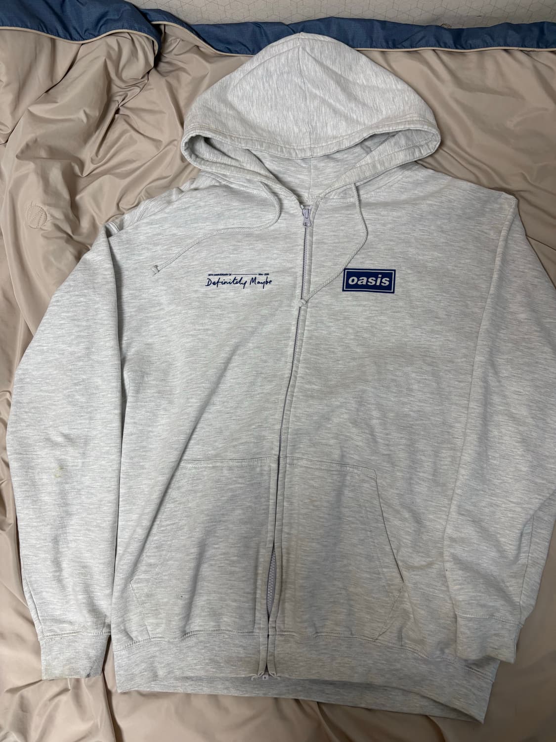 오아시스 공식 머천 후드집업 상품이미지1
