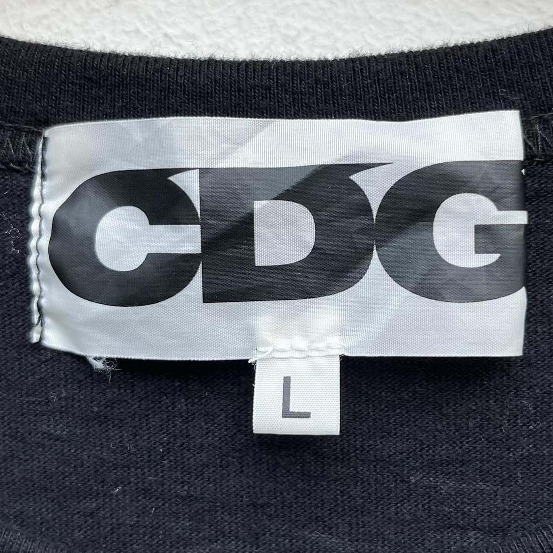 꼼데가르송 19S/S CDG 로고 블랙 티셔츠 상품이미지6