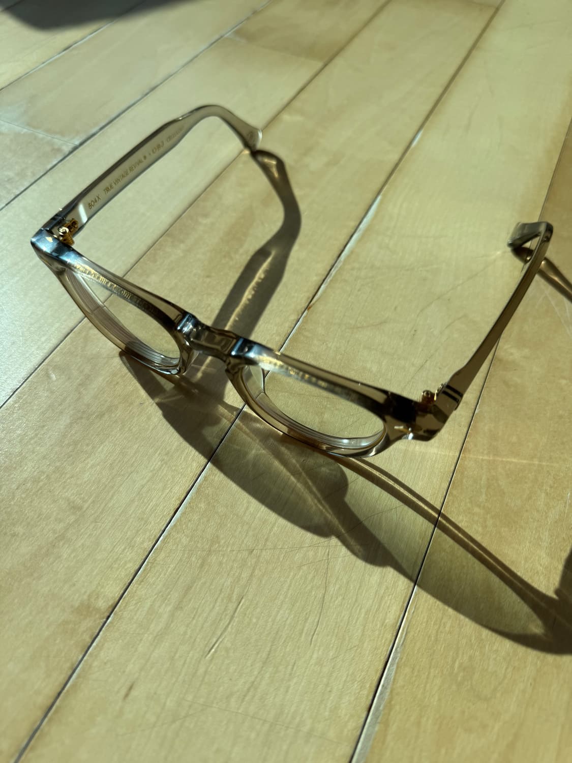 세계 300장 한정 TVR 504X x OBJ 셀룰로이드 사케 뿔테 상품이미지6