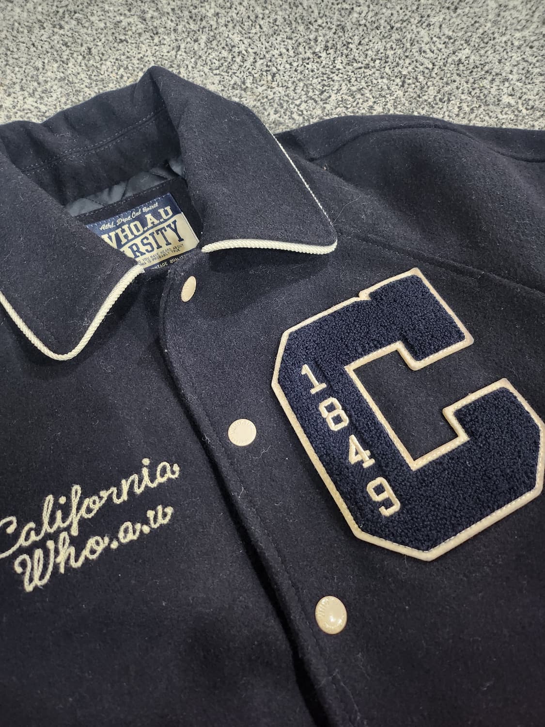 WHO.A.U 스타디움 자켓 상품이미지4