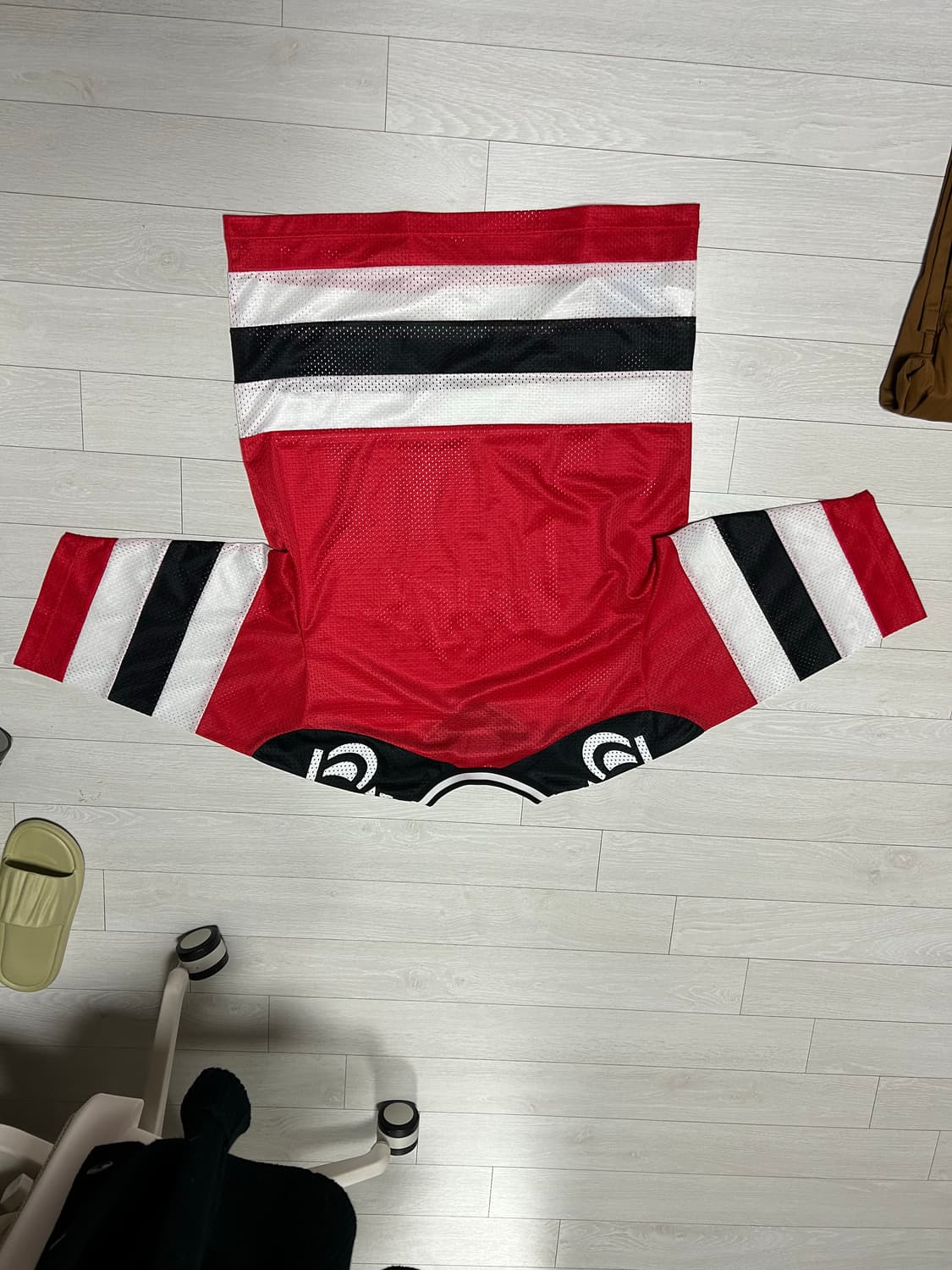 스투시 x 챔피온 재팬 게임 저지 레드 상품이미지2