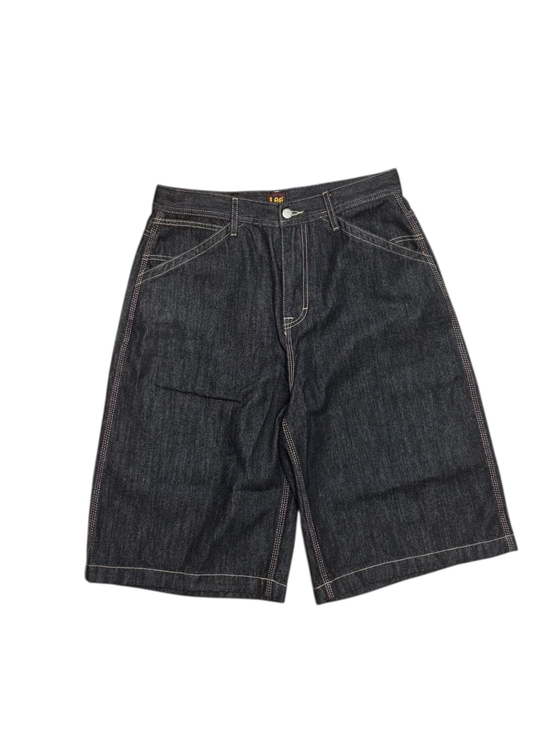 Lee 리 데님 와이드 버뮤다 팬츠 데님 숏츠 상품이미지1
