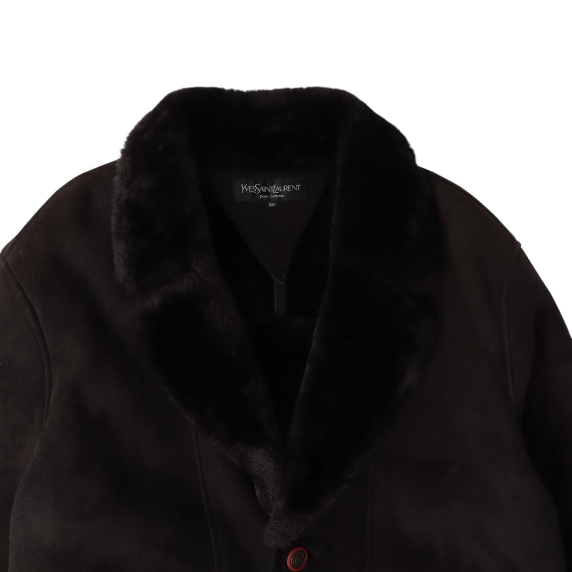 입생로랑 뿌르 옴므 스웨이드 무스탕 코트 상품이미지2