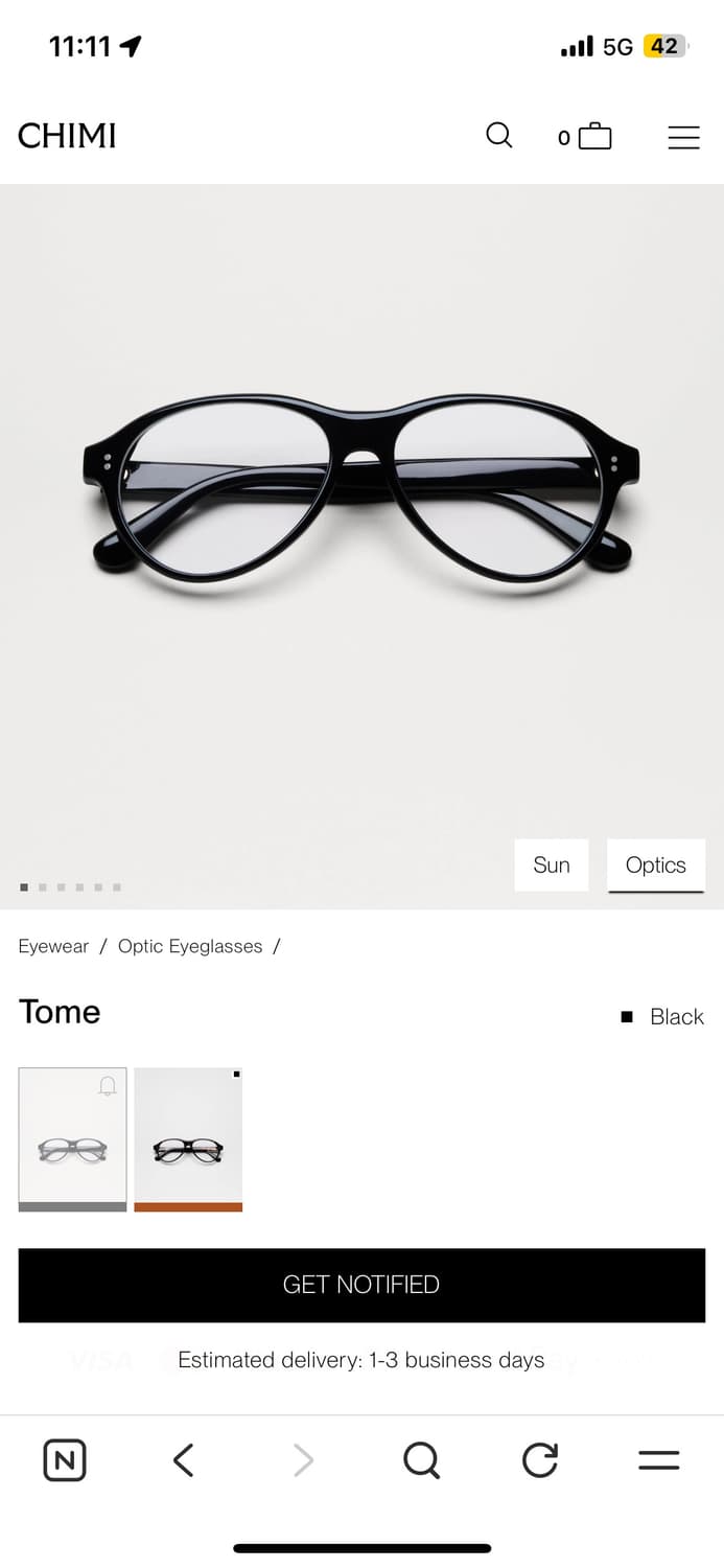 chimi 안경 상품이미지6