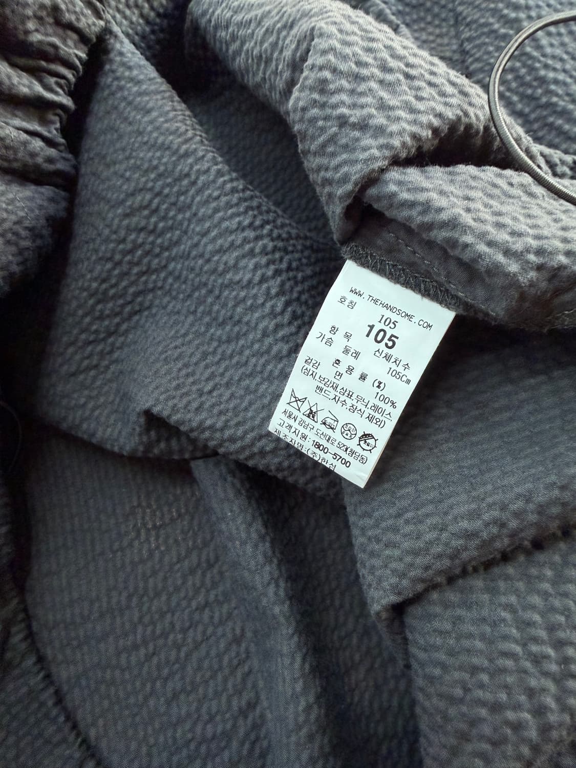 105/ 타임옴므 24SS 익스클루시브 시어서커 하프집업 상품이미지10