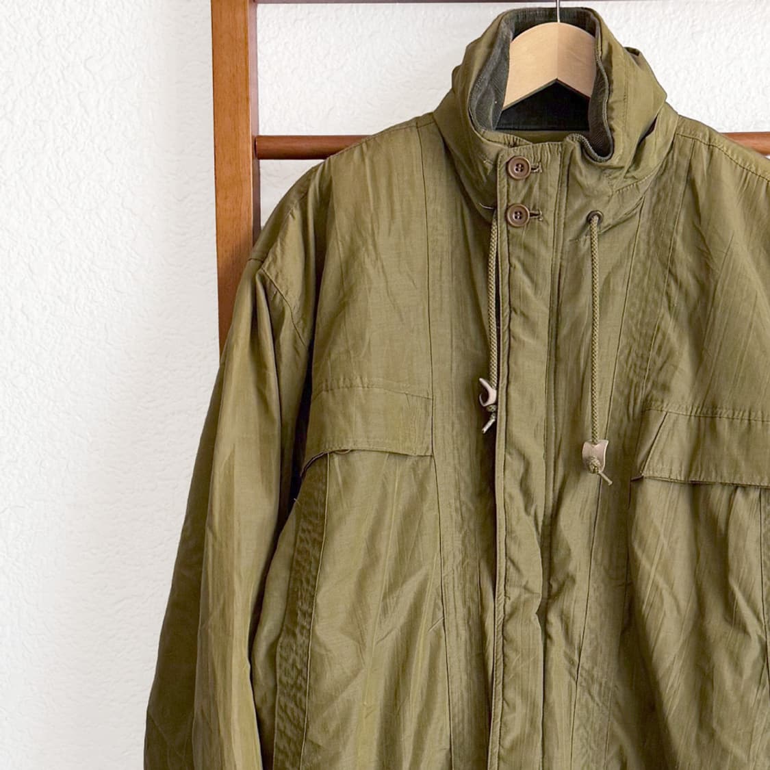 숲마을 필드 후드 야상 점퍼 상품이미지2