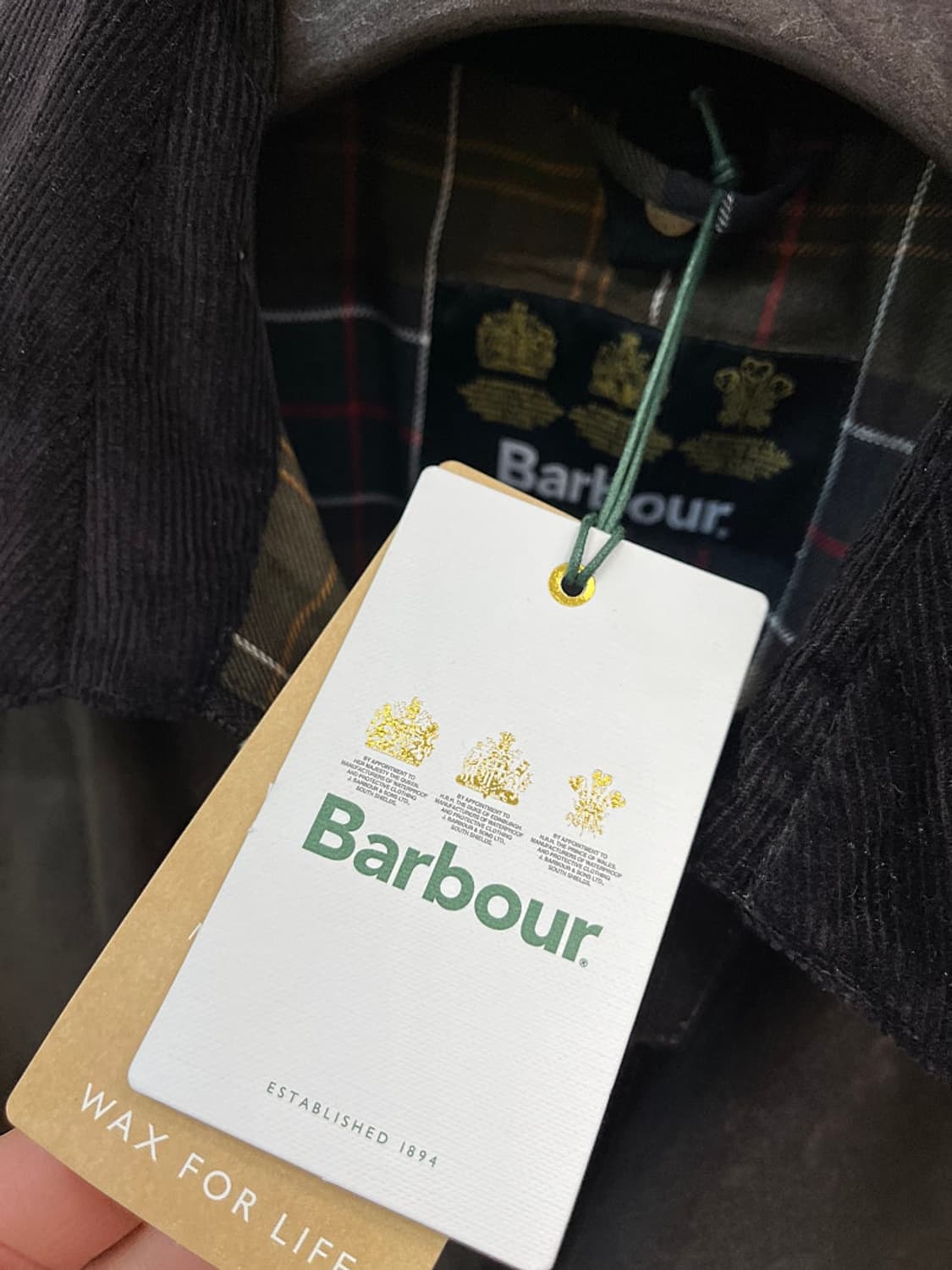 95) 바버 애쉬비 왁스자켓  상품이미지4