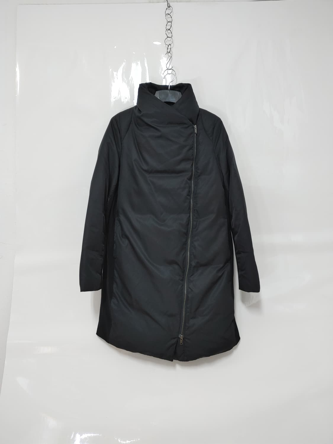 PURE DKNY 디케이엔와이 여성 하이넥 오리털 롱패딩 상품이미지1