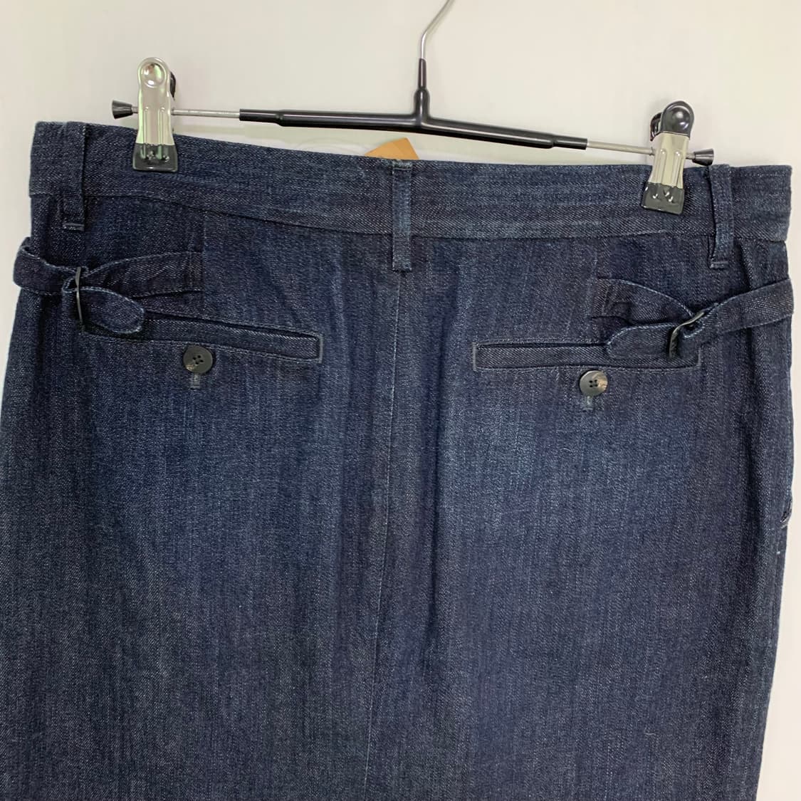 폴로 랄프로렌 사이드 벨트 데님 미디 스커트 빈티지 청치마 y2k 상품이미지4