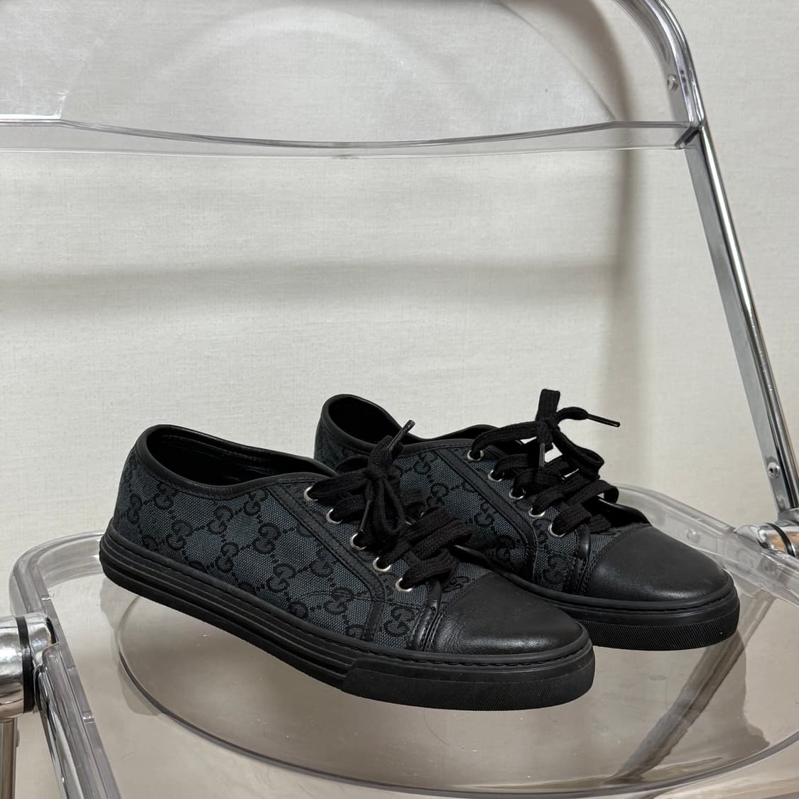 구찌 GG 캔버스 여성 스니커즈 426187 / 37사이즈 상품이미지2