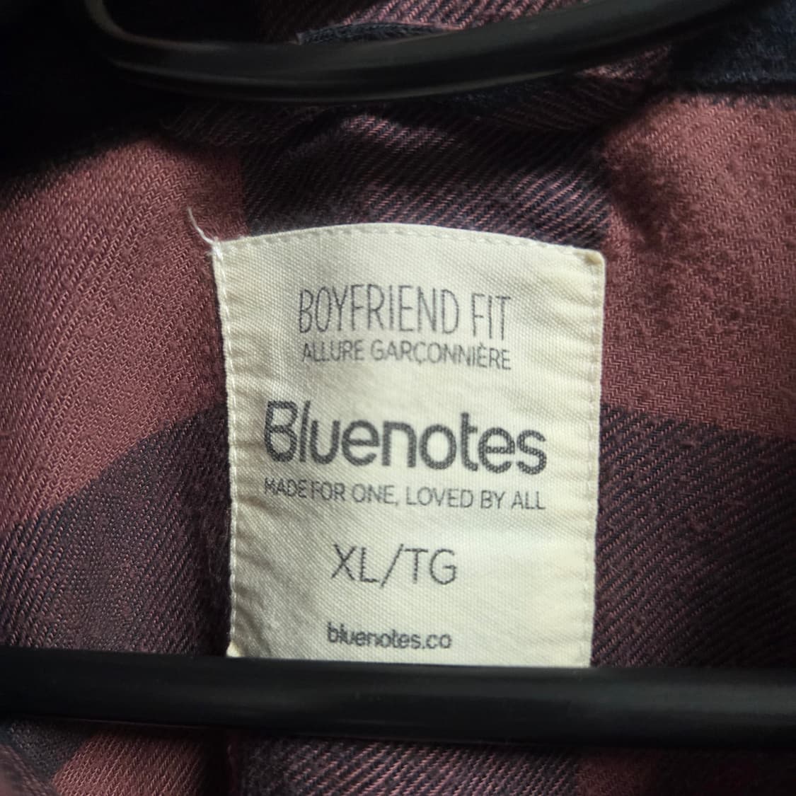 Bluenotes 캐나다 플란넬 체크셔츠 L(100) 상품이미지3