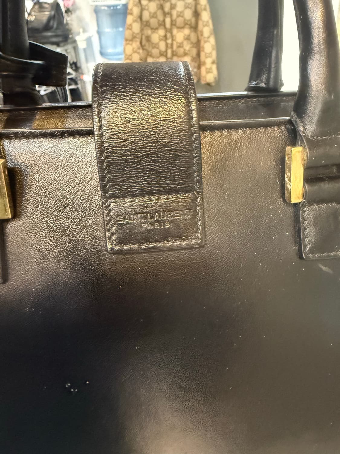 정품 생로랑 카바스 스몰 2way백 팝니다 상품이미지5