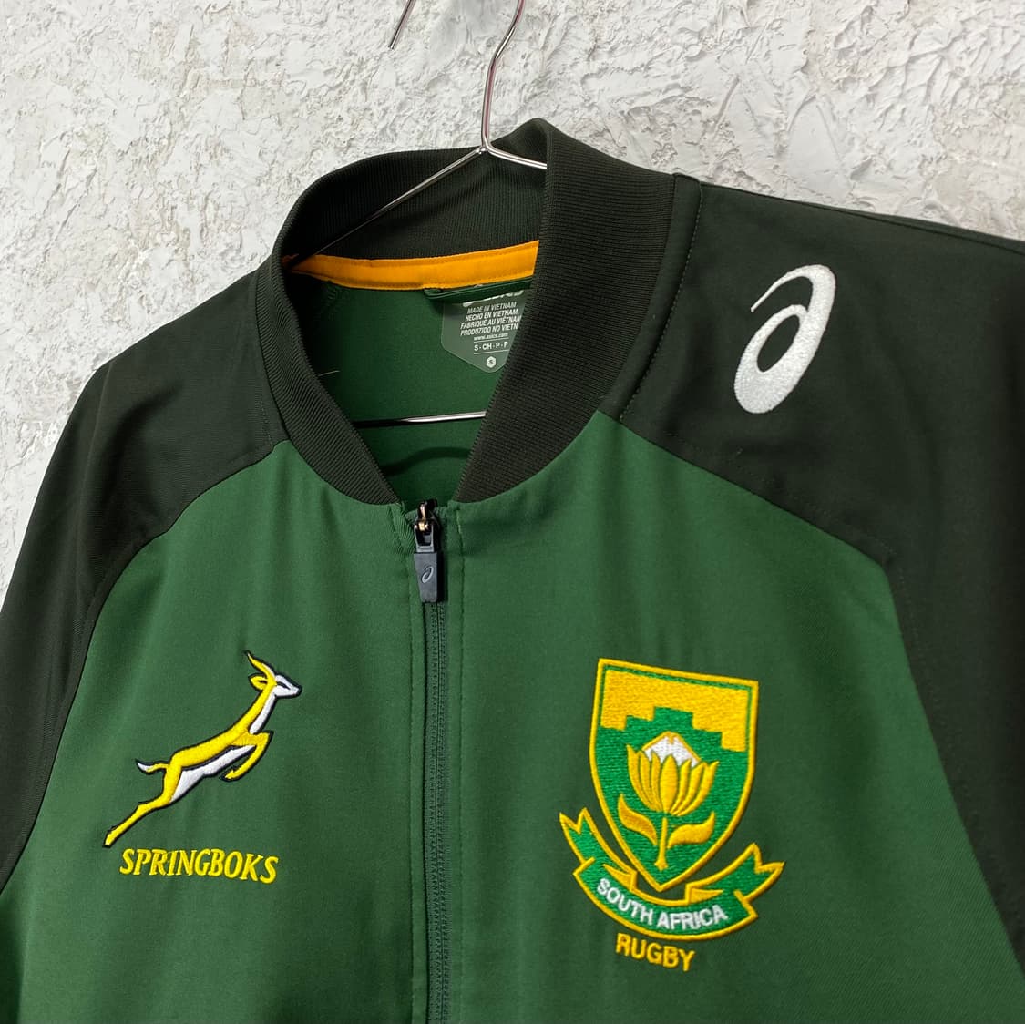 아식스 남 아프리카 공화국 럭비 팀 트랙 탑 져지 자켓 상품이미지3