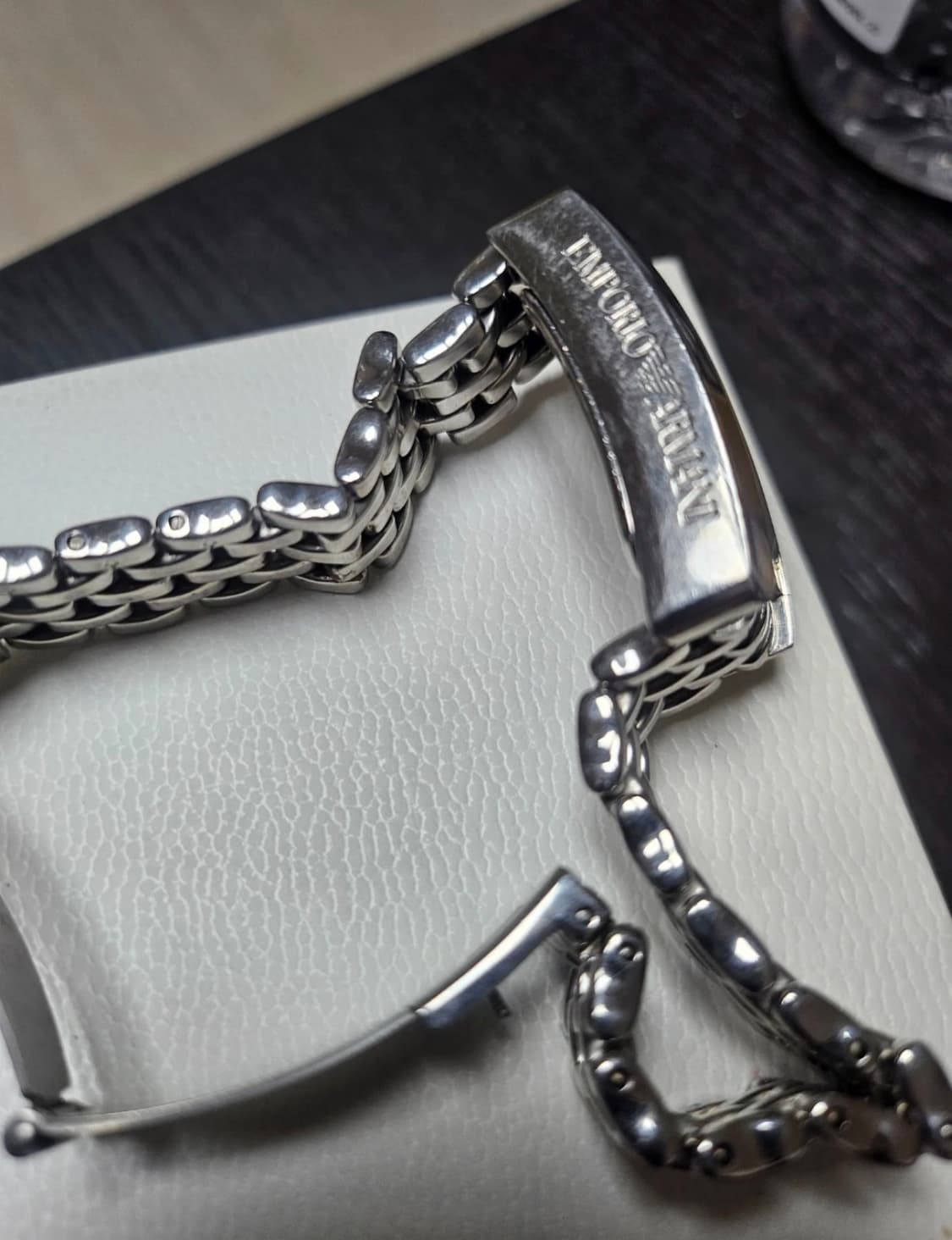 아르마니 은색메탈 시계 정품  상품이미지2