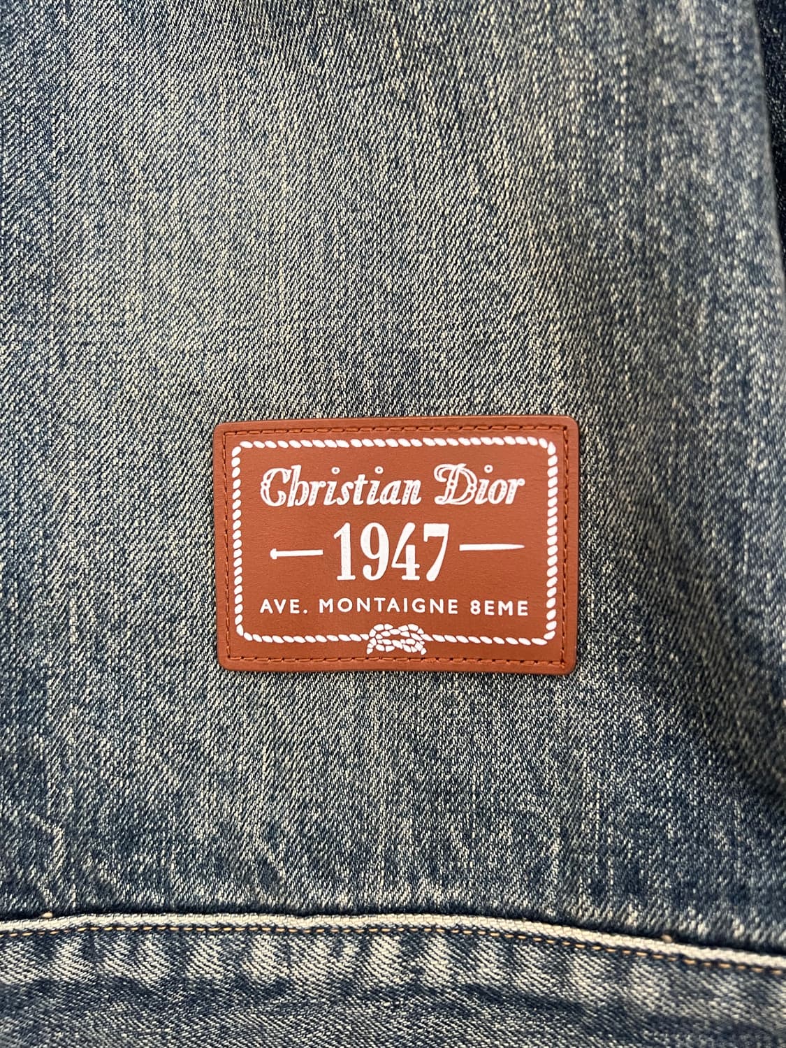 디올 재팬 1947 데님자켓 (새상품) 상품이미지3