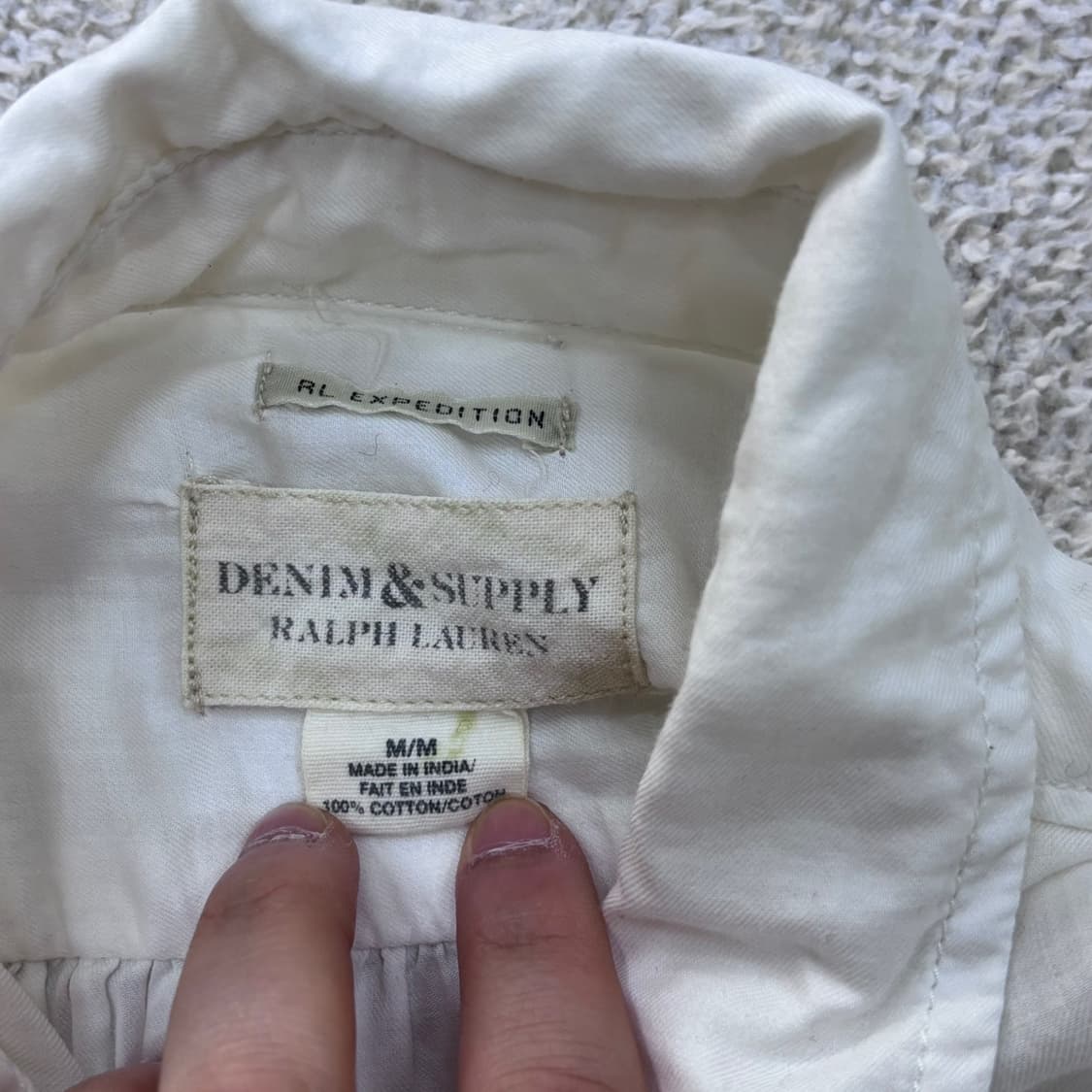 M 폴로 데님앤서플라이 긴팔 셔츠 0421E 상품이미지3