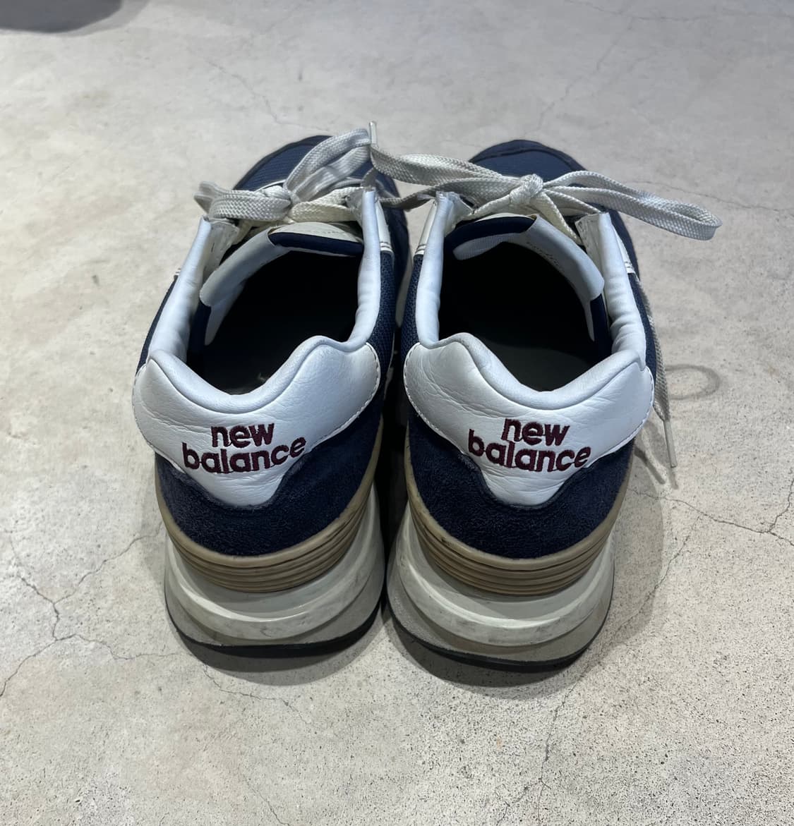 뉴발란스 574 레거시 네이비 운동화 상품이미지2