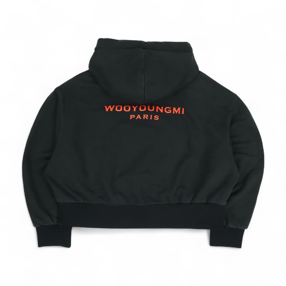 우영미 20fw 시그니처 크롭 후드티 상품이미지1