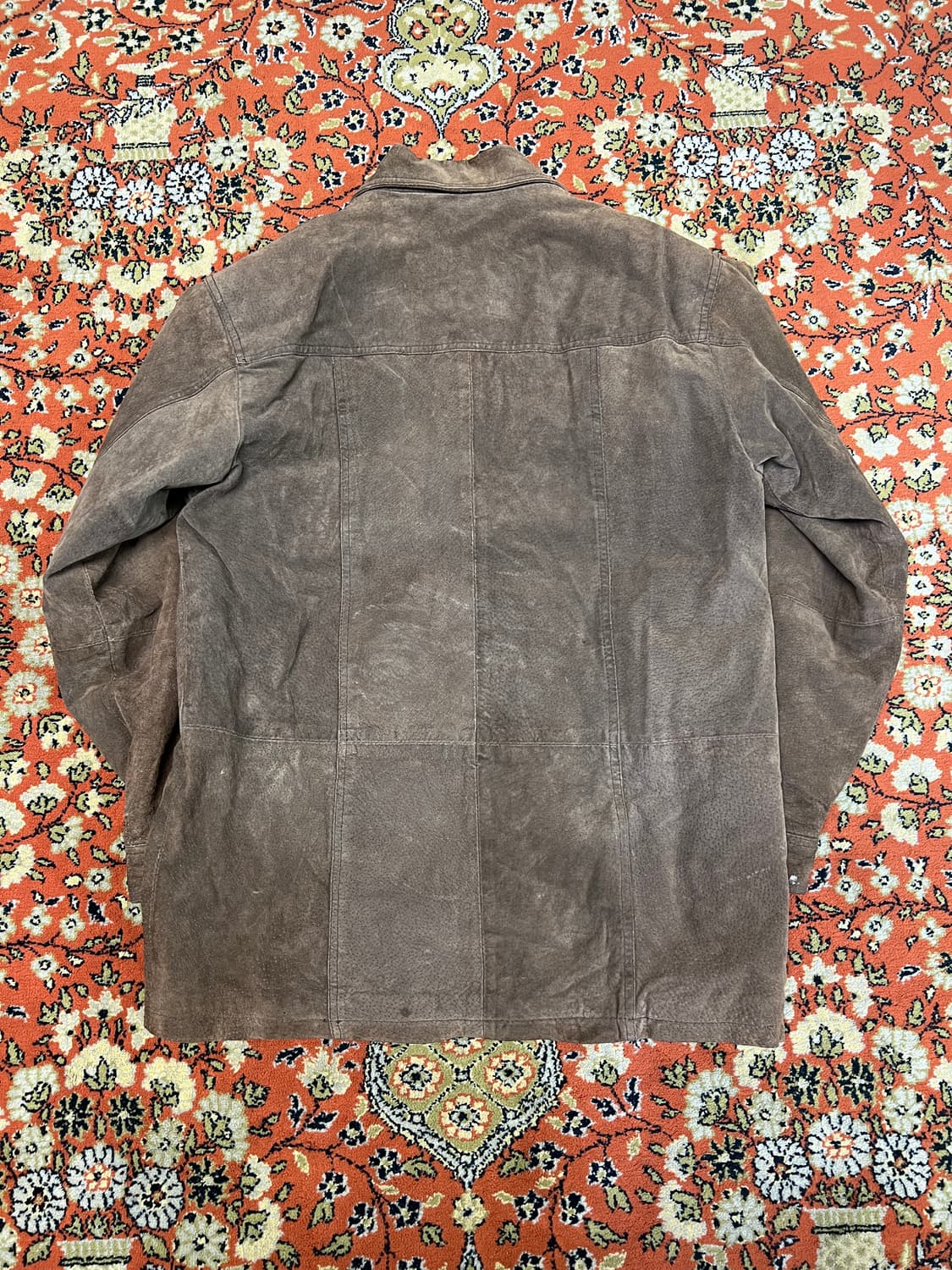 [실측 XL] 빈티지 돈피 오버핏 레더 카코트  상품이미지5