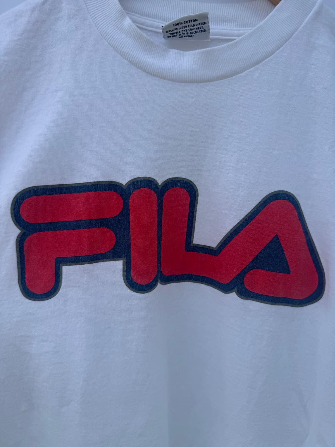 90s USA 필라 Fila 빈티지 티 L 상품이미지3