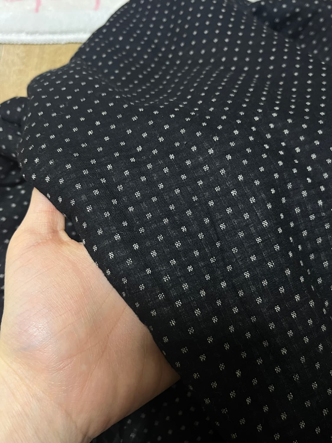 허그유어스킨 체크 리버시블 후드 자켓 (블랙) 상품이미지2