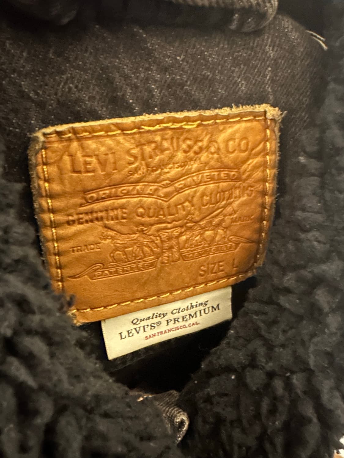 L)리바이스 그리즐리 쉐르파 상품이미지5