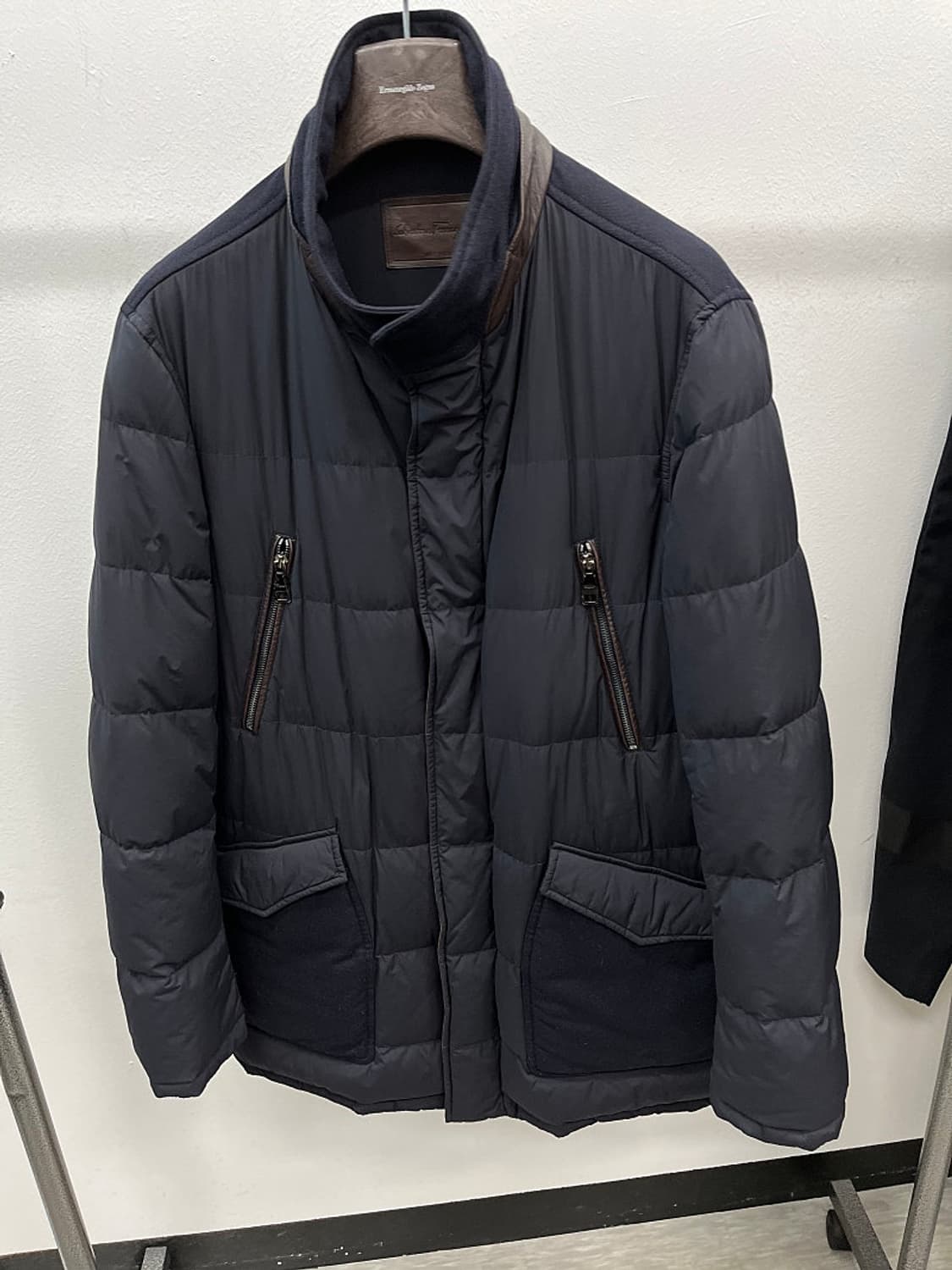 110) 페레가모 누빔 하프다운  상품이미지3