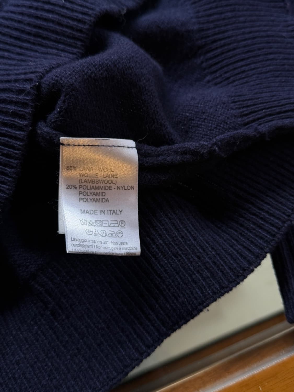 크리스티아노 피쏘네 램스울 니트 100~103 상품이미지8