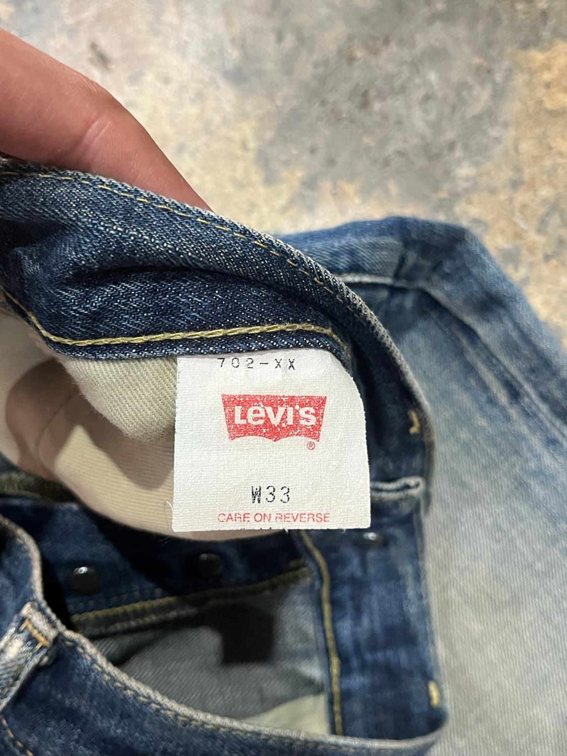 90's LVC 702-XX Made In Japan Selvedge 상품이미지8