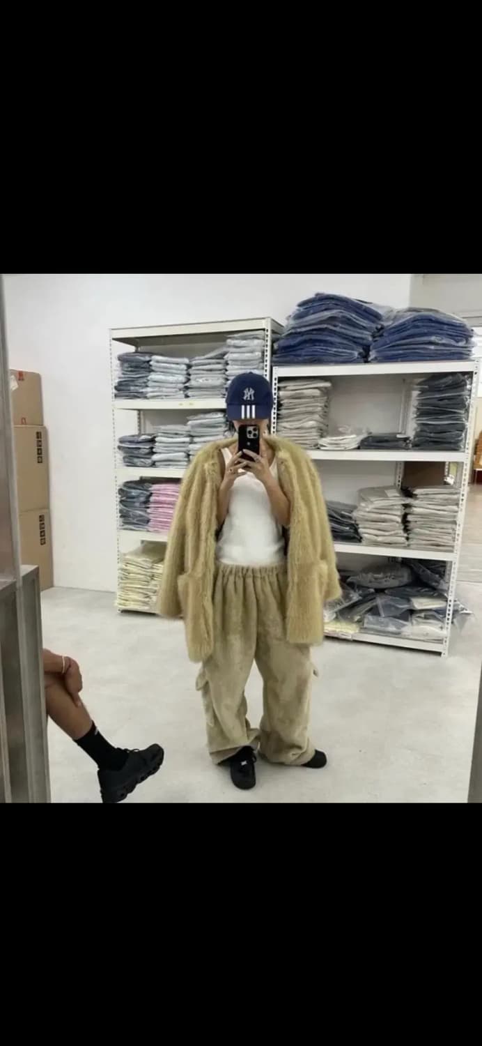 플리즈프로젝트 미들 퍼 자켓 베이지 상품이미지1