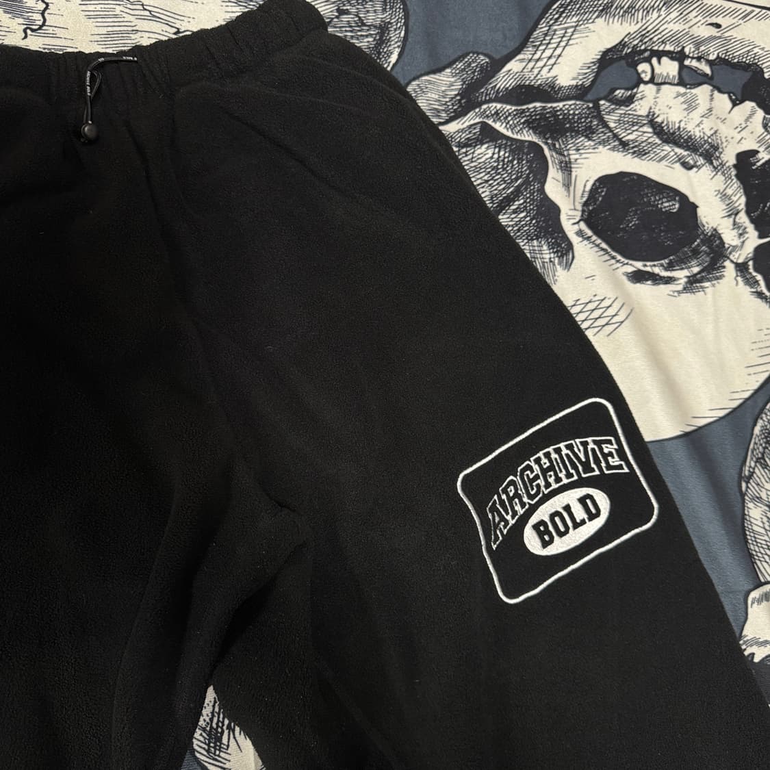 아카이브볼드 기모 스웻팬츠 M사이즈  총장 100 허리단면 33~50 상 상품이미지2