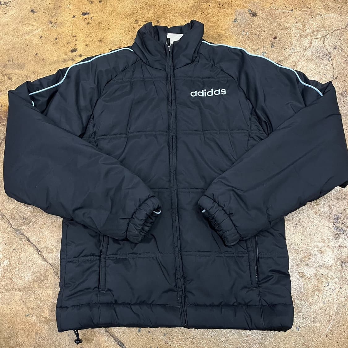 [정품/xs,90] 아디다스 패딩 자켓 블랙 b15 상품이미지2