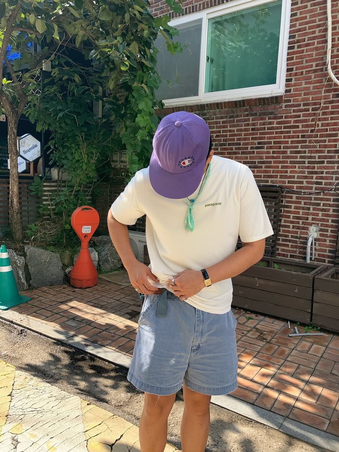Patagonia fish noggins organic cotton te 상품이미지7